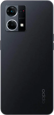 Oppo Reno7 sort bagside