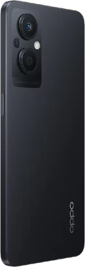 Oppo Reno8 Lite 5G nero indietro lato destro