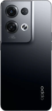 Oppo Reno8 Pro 5g sort bagside