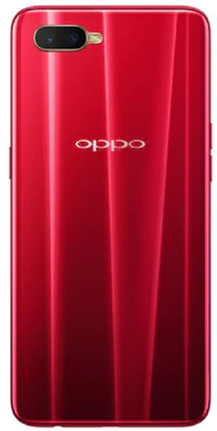 Oppo RX17 Neo röd tillbaka