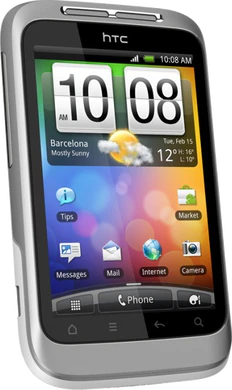 orig HTC Wildfire S copertina frontale
