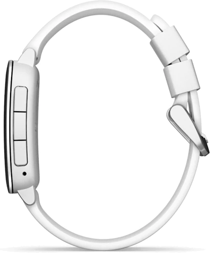 Pebble Time wit rechterzijkant gesloten