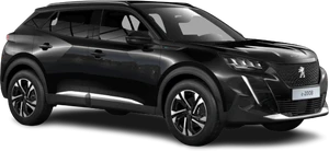 Peugeot e 2008 nero copertina frontale lato sinistro