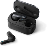 Philips TAT5506bk zwart case geopend earbud