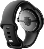 Pixel Watch 3 41mm zwart achterkant linkerzijkant