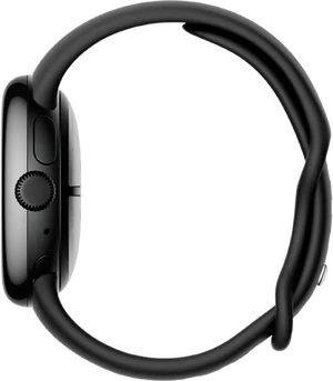 Pixel Watch 3 41mm zwart rechterzijkant