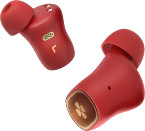 POCO Buds Pro Genshin Impact Edition rood earbuds schuin