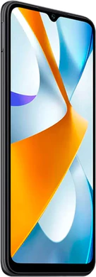 POCO C40 svart foran venstre side