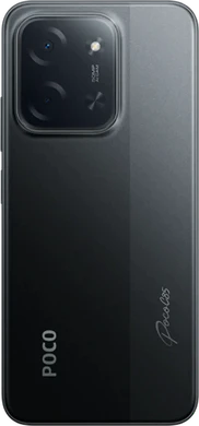 POCO C85 zwart achterkant