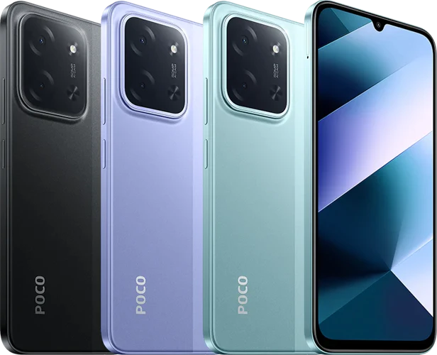 POCO C85 kleuren overzicht POCO C85 kleuren overzicht