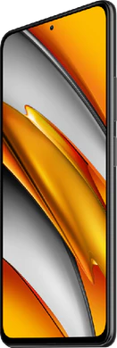 POCO F3 zwart voorkant r