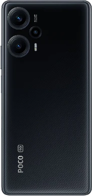 POCO F5 zwart achterkant