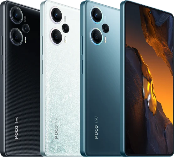 POCO F5 kleuren overzicht POCO F5 kleuren overzicht