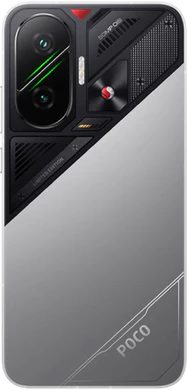 POCO F7 cyber zilver achterkant