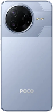 POCO F7 Pro blauw achterkant