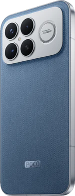 POCO F8 Ultra blue back left side