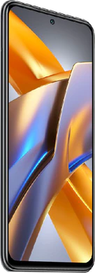 POCO M5s grey front left side