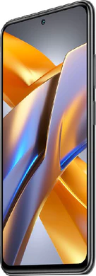 POCO M5s grey front right side