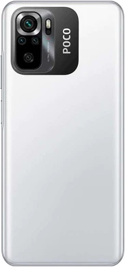 POCO M5s white back