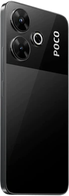 POCO M6 zwart achterkant rechterzijkant