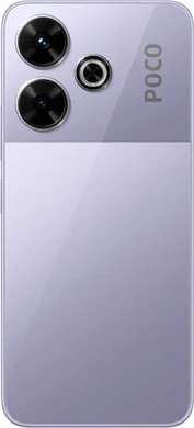 POCO M6 paars achterkant