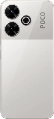 POCO M6 zilver achterkant