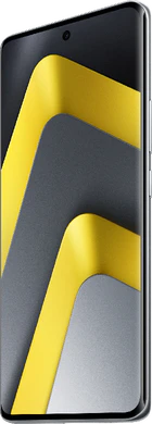 POCO M8 silver front right side