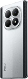 POCO M8 silver back left side