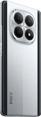 POCO M8 silver back right side