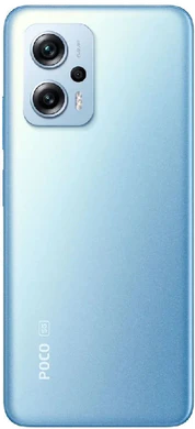 POCO X4 GT blauw achterkant