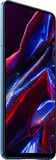POCO X5 5g blau Vorderseite linke Seite