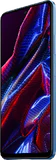 POCO X5 5g blau Vorderseite rechte Seite