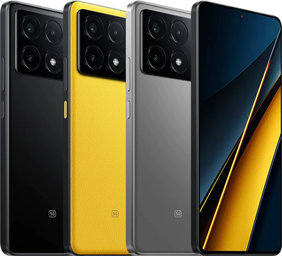 POCO X6 Pro kleuren overzicht POCO X6 Pro kleuren overzicht