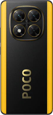 POCO X7 schwarz Rückseite