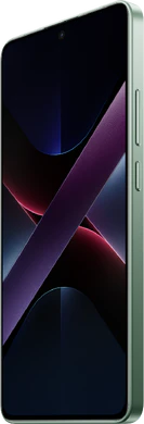 POCO X7 Pro vert couverture à droite