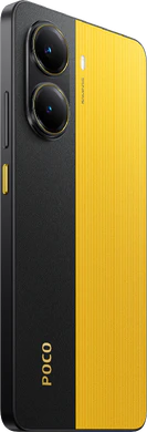 POCO X7 Pro jaune retour à droite