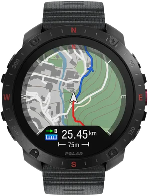 Polar Grit X2 Pro night zwart