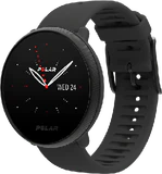 Polar Ignite 2 zwart voorkant rechterzijkant