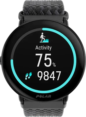 Polar Ignite 3 braided yarn zwart