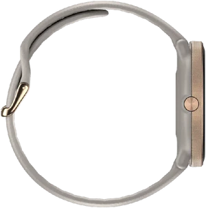 Polar Ignite 3 silicone geel goud linkerzijkant