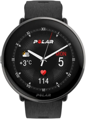 Polar Ignite 3 titanium zwart