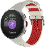 Polar Pacer Pro wit voorkant rechterzijkant