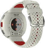 Polar Pacer Pro wit achterkant rechterzijkant