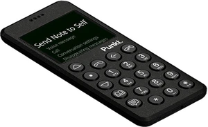 Punkt MP02 zwart voorkant linkerzijkant onderkant schuin