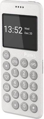 Punkt MP02 grijs voorkant rechterzijkant