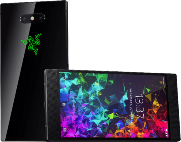 Razer Phone 2 zwart overzicht