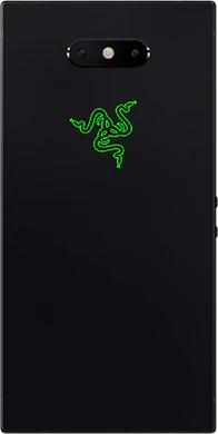 Razer Phone 2 satin zwart achterkant