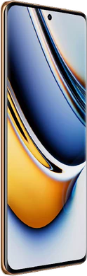 realme 11 pro plus keltainen etupuolella vasen puoli