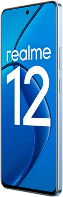 realme 12 4G blue front left side