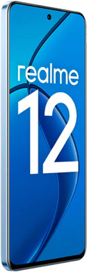 realme 12 4G blue front right side